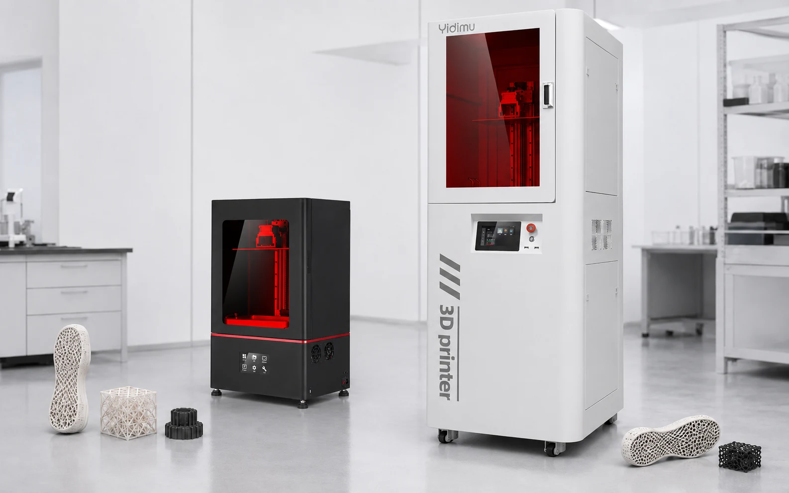 YIDIMU Flex G2 and Flex Pro flexible resin 3D printing systems