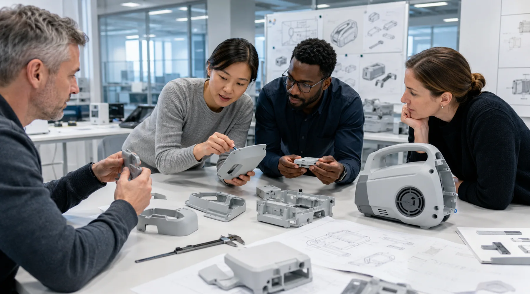 Consumer product appearance and functional prototype evaluation