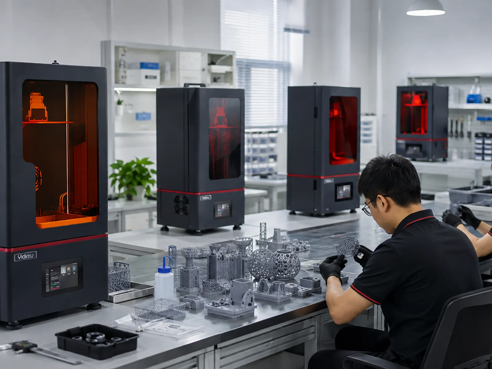 YIDIMU manufacturing, assembly and application testing environment