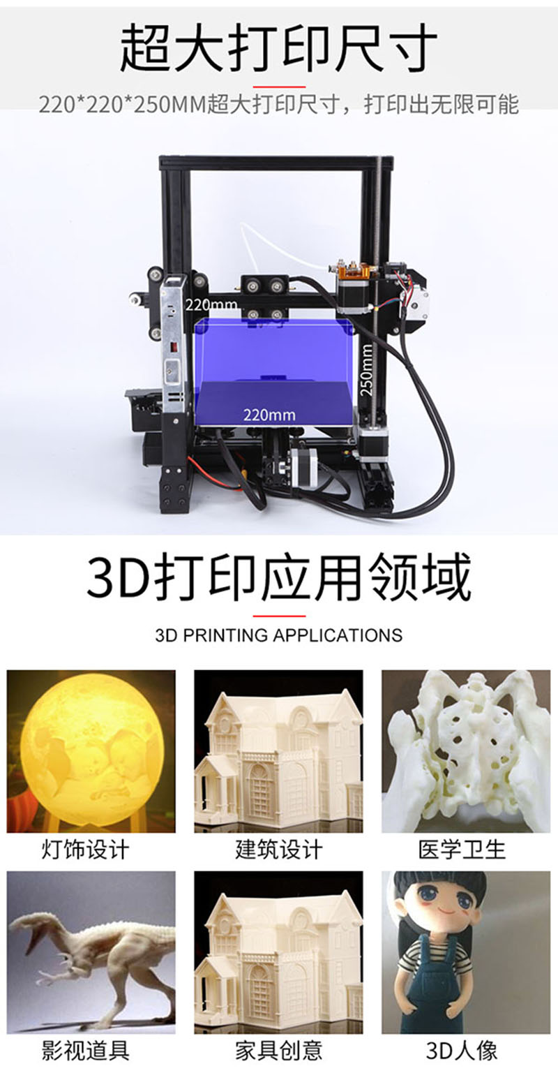 3d打印应用优势