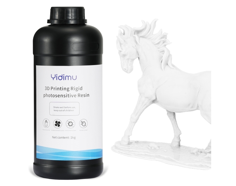 8K White Rigid Standard Resin