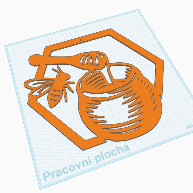 蜜蜂与蜂蜜装饰品