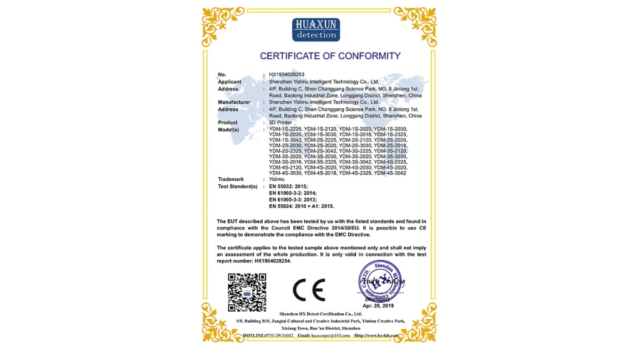 CE-EMC Certification