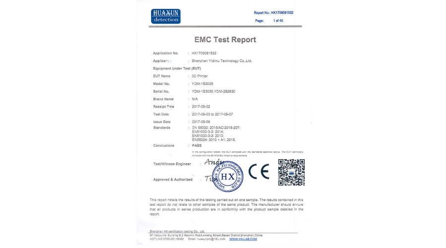 CE-EMC Report